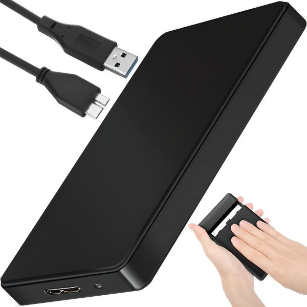 OBUDOWA DYSKU 2,5 SSD KIESZEŃ USB 3.0
