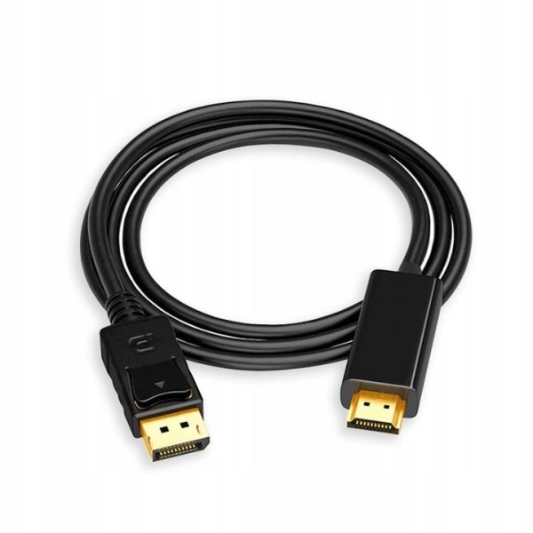 Kabel DISPLAY PORT do HDMI 4K FHD - obrazek 3