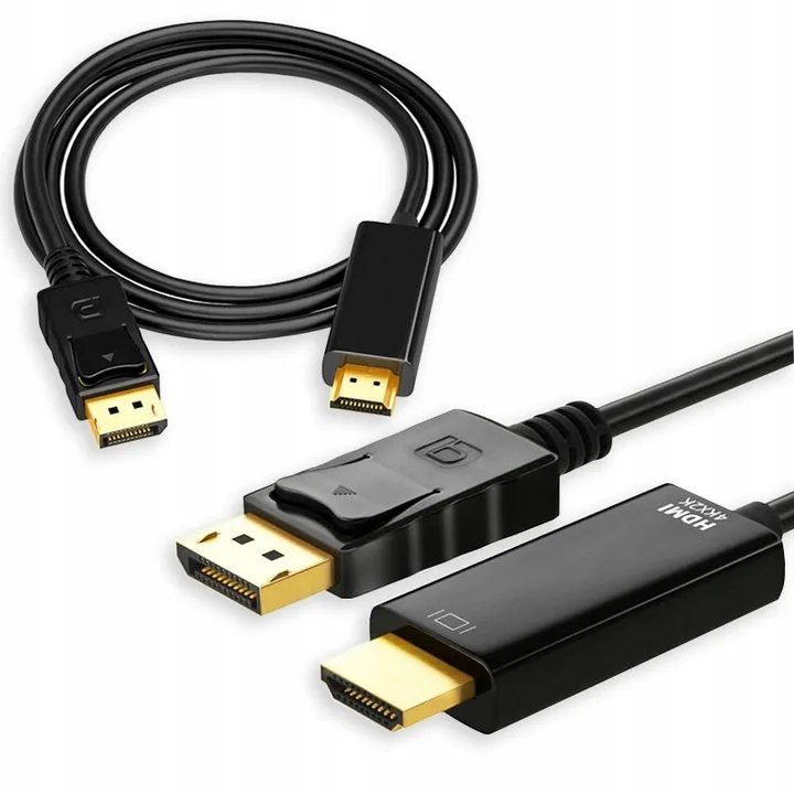 Kabel DISPLAY PORT do HDMI 4K FHD
