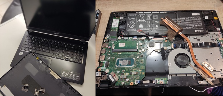 Aktualizacja z CHIP-COM: Naprawa laptopa Acer Aspire 3